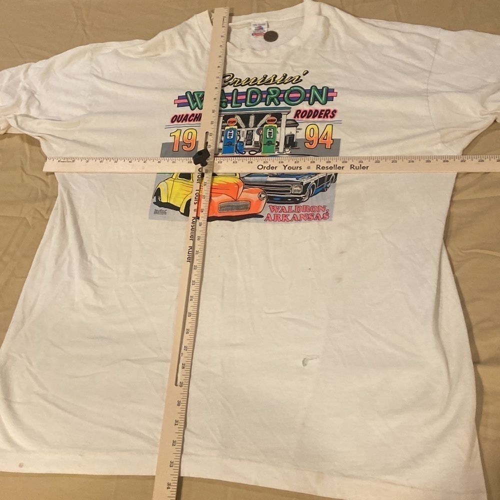 Cruising’ Waldron 1994 Ouachita rodders vintage tee in size  XXL - Picture 6 of 9